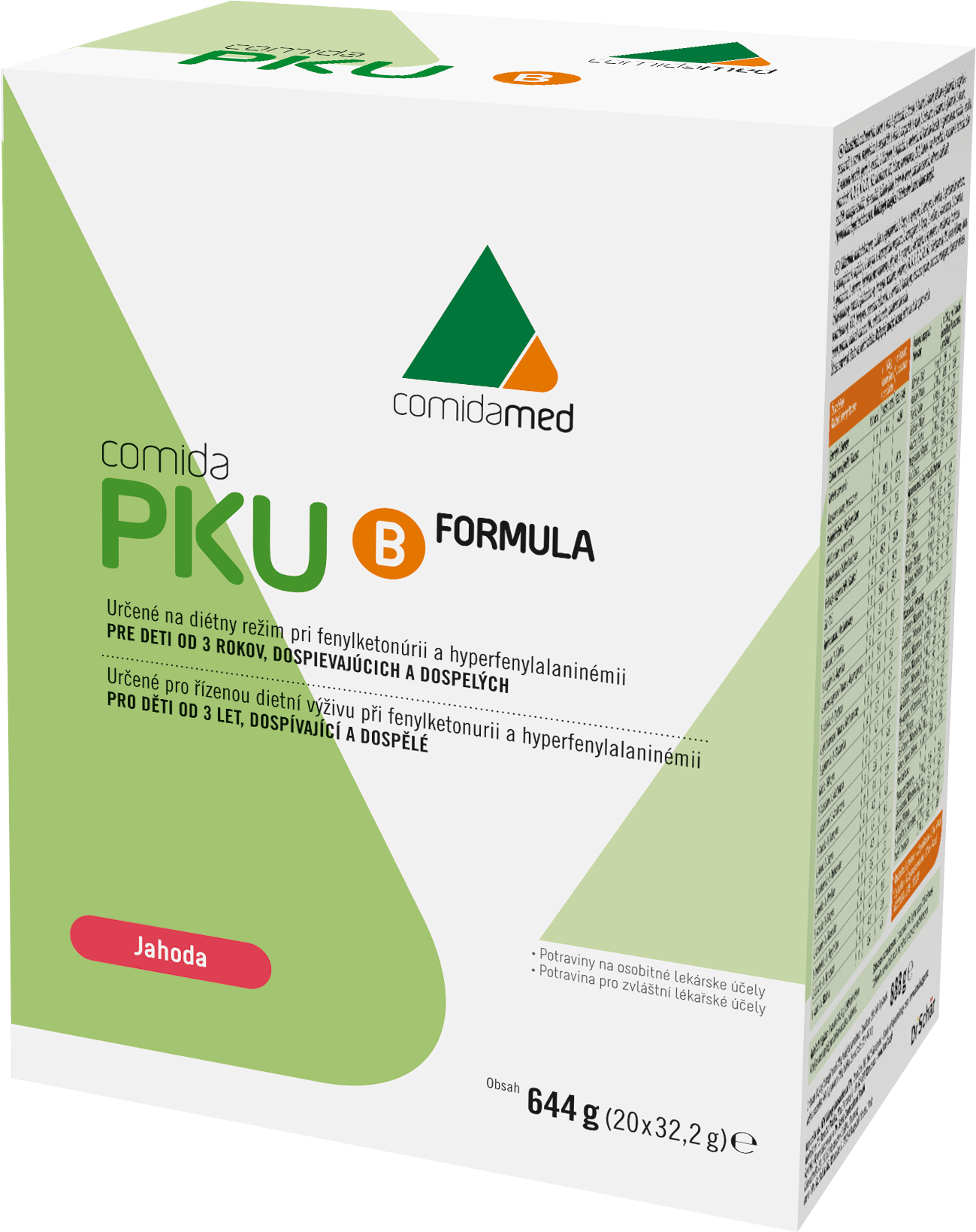 Comida PKU B formula jahoda Comida PKU B formula jahoda