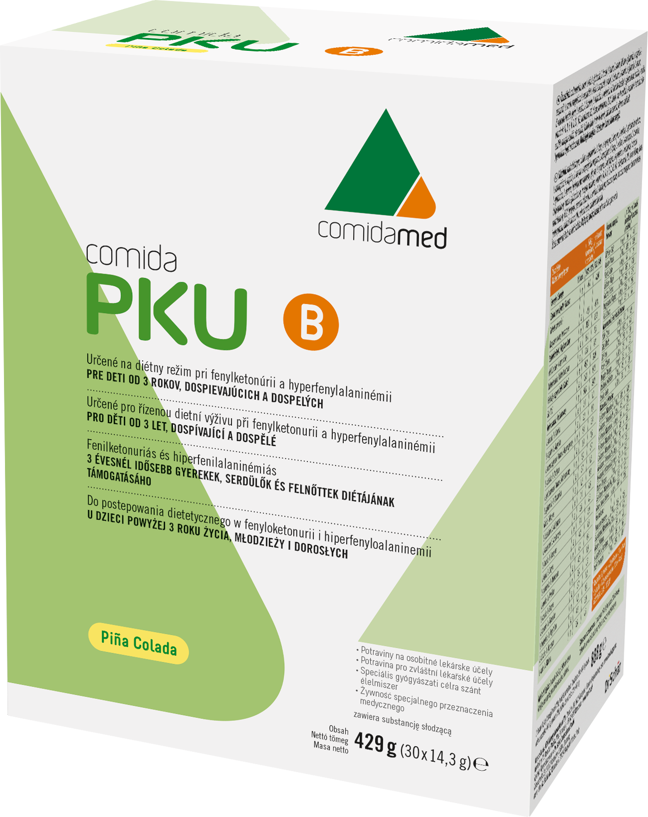 Comida PKU B Piña Colada Comida PKU B Piña Colada