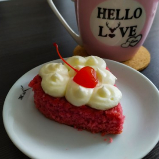 Valentýnské dortíčky Red Velvet 